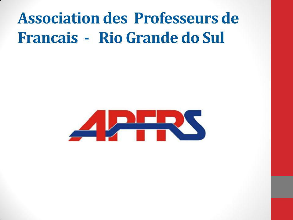 Apresentação sobre a APFRS