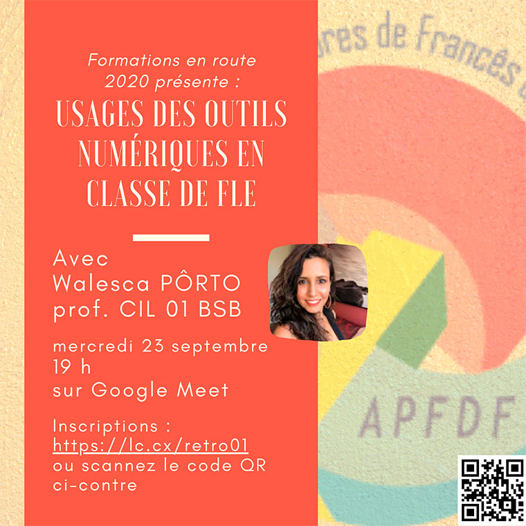 Formation avec Walesca Pôrto - APFDF - septembre2020